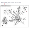 TENSIONER - REPL BY 0800-022400-10000 product image