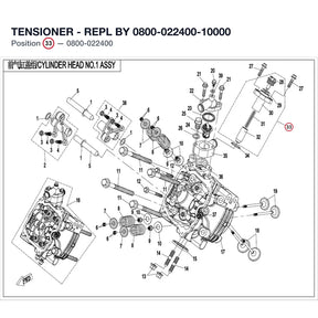 TENSIONER - REPL BY 0800-022400-10000 product image