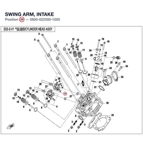 SWING ARM, INTAKE product image