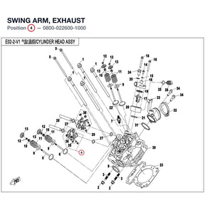 SWING ARM, EXHAUST product image