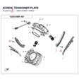 SCREW, TENSIONER PLATE product image