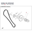 DOWEL PIN, SPROCKET product image