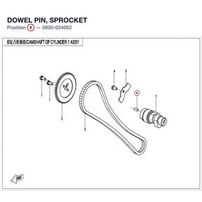 DOWEL PIN, SPROCKET product image