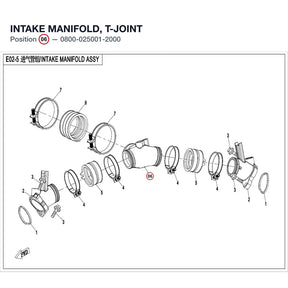 INTAKE MANIFOLD, T-JOINT product image