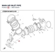 MAIN AIR INLET PIPE product image