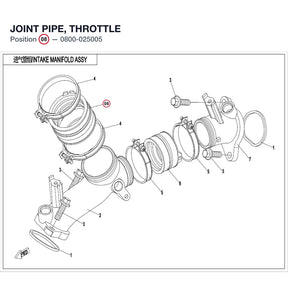 JOINT PIPE, THROTTLE product image