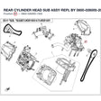 REAR CYLINDER HEAD SUB ASSY REPL BY 0800-026000-20000 product image