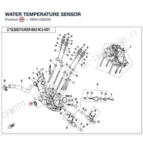 WATER TEMPERATURE SENSOR product image