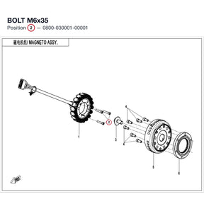 BOLT M6x35 product image