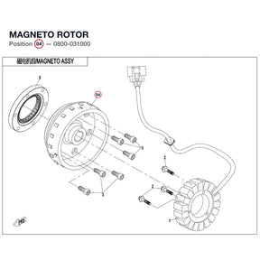 MAGNETO ROTOR product image