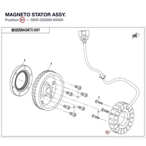 MAGNETO STATOR ASSY. product image