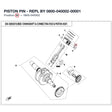PISTON PIN - REPL BY 0800-040002-00001 product image