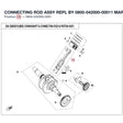 CONNECTING ROD ASSY REPL BY 0800-042000-00011 product image
