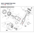 BOLT, CONNECTING ROD product image