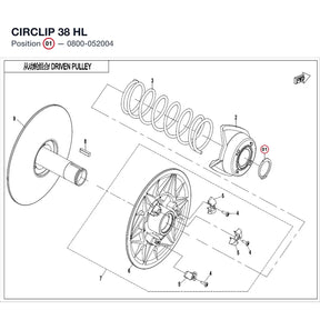 CIRCLIP 38 product image