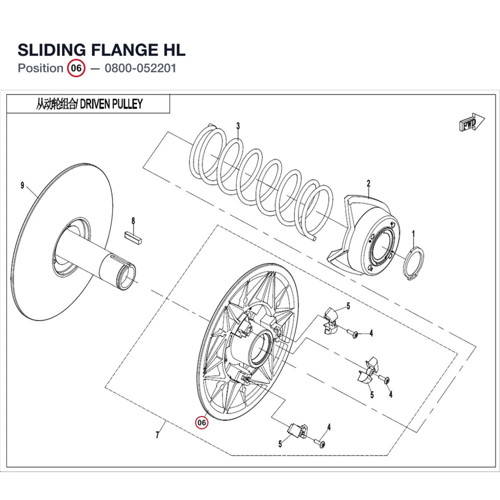 SLIDING FLANGE product image