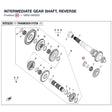 INTERMEDIATE GEAR SHAFT, REVERSE product image