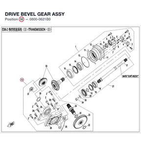 DRIVE BEVEL GEAR ASSY product image