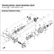 DRIVEN BEVEL GEAR BEARING SEAT product image
