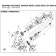 BEARING HOUSING, DRIVEN BEVEL GEAR REPL BY 0800-062202-1000 product image