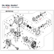 OIL SEAL 35x50x7 product image