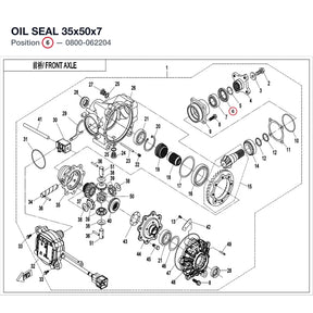 OIL SEAL 35x50x7 product image