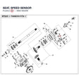 SEAT, SPEED SENSOR product image