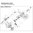 DRIVEN BEVEL GEAR product image