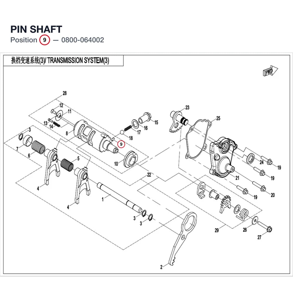 PIN SHAFT product image