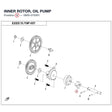 INNER ROTOR, OIL PUMP product image