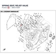 SPRING SEAT, RELIEF VALVE product image