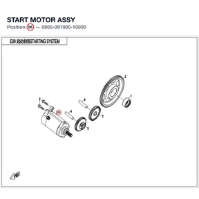 START MOTOR ASSY product image