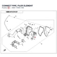 CONNECT PIPE, FILER ELEMENT product image