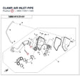 CLAMP, AIR INLET PIPE product image