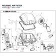 HOUSING, AIR FILTER product image