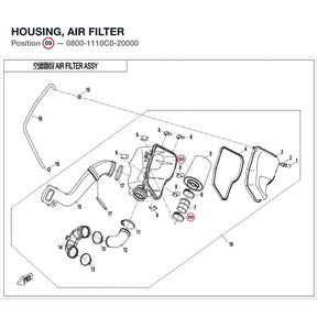 HOUSING, AIR FILTER product image