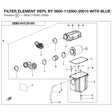 FILTER ELEMENT REPL BY 0800-112000-20010 product image
