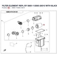 FILTER ELEMENT REPL BY 0800-112000-20010 product image