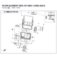 FILTER ELEMENT REPL BY 0800-112000-20010 product image