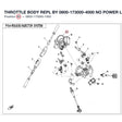 THROTTLE BODY REPL BY 0800-173000-4000 product image