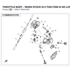 THROTTLE BODY - WHEN STOCK IS 0 THIS ITEM IS NO LONGER AVAILABLE product image
