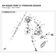 AIR INTAKE TEMP. @^ PRESSURE SENSOR product image