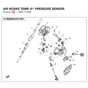 AIR INTAKE TEMP. @^ PRESSURE SENSOR product image