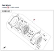 FAN ASSY product image