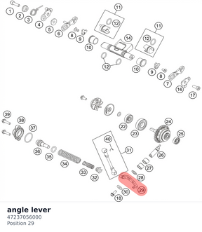 Diagram preview: angle lever (47237056000)