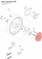 Diagram preview: Rear sprocket 35T (A5601005103501)