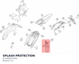 Diagram preview: SPLASH PROTECTION (A13008075000)