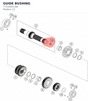 Diagram preview: GUIDE BUSHING (77333001160)