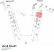 Diagram preview: VALVE COLLET (90136033000)