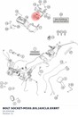 Diagram preview: BOLT SOCKET-M5X0.8XL16XCL8.8XBRT (J912050166)